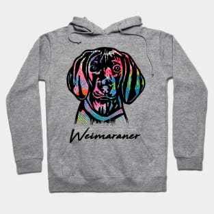 Weimaraner Dog - Tie Dye Color Hoodie